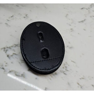 Badge Holder One Size Black Silver